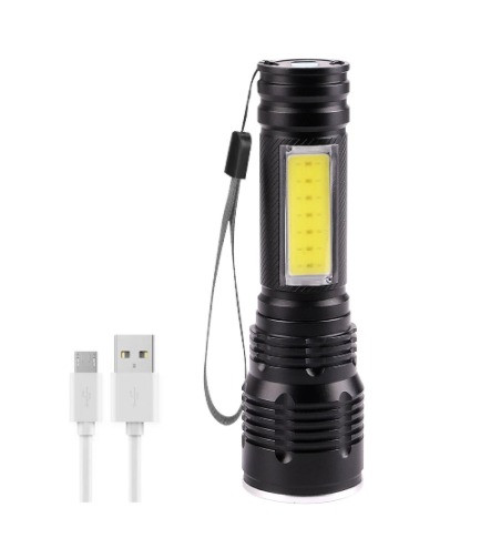 Miniatura 2 de Mini Linterna Tactica Recargable X Usb